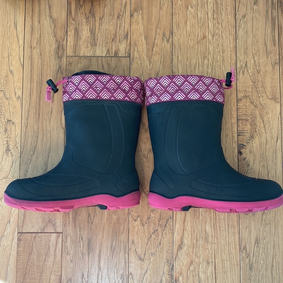 Kamik Girls Rain Boots 2 - Picture 2 of 9